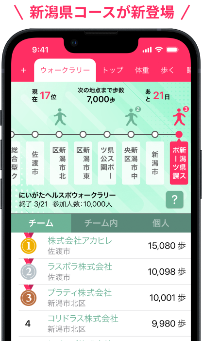 新潟県コースが新登場